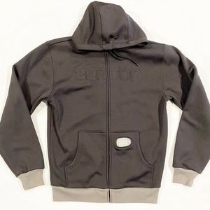 Burton Audex Snowboarding black ZIP UP HOODIE  L.